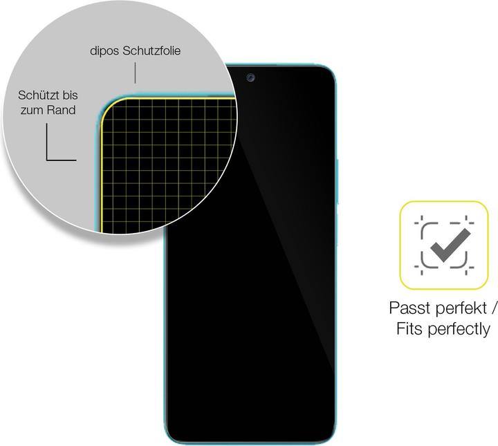 Actual product image Dipos 3D Full Cover Screen Protector (1 Piece, Honor 90)
