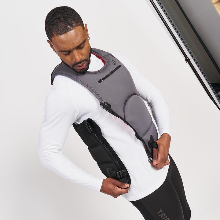 Image du produit Tribord Gilet d'impact et d'aide à la flottabilité 50N long Homme - 500 noir (L, 50 - 120 kg)