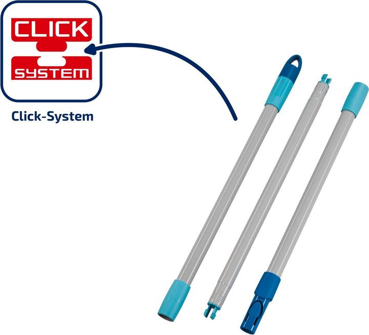 Image du produit Leifheit Stiel 3-teilig Click System, z.B. Bodenwischer Profi, Combi NEU