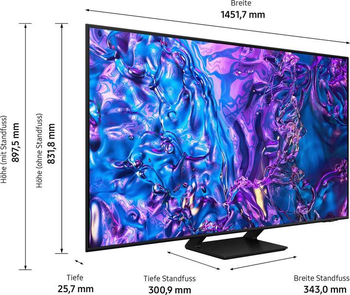 Immagine prodotto Samsung QE65Q70D (65", Q70D, QLED, 4K, 2024)