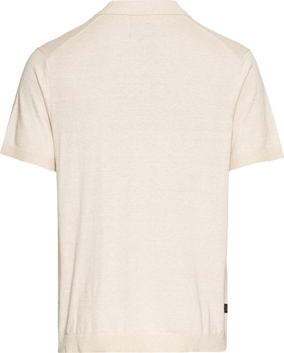 Immagine prodotto Camel Active Strick-Poloshirt aus Baumwoll-Leinen-Mix (L)