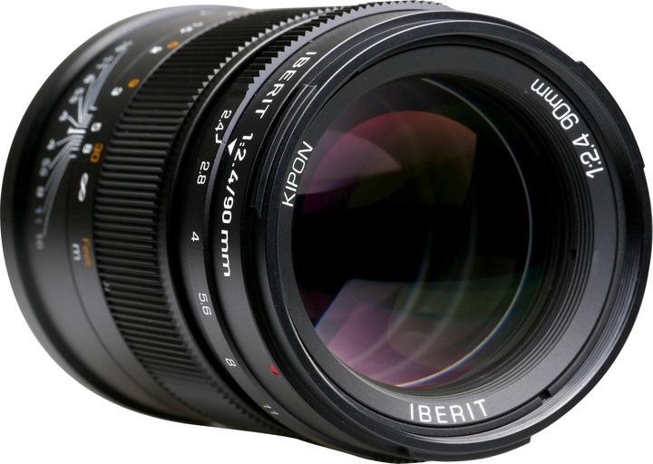 Produktbild Kipon Iberit 90/2,4 Vollformat Sony E (Sony E, Vollformat)