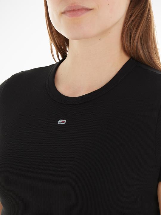 Actual product image Tommy Jeans Tjw Slim Essential Rib Ss Ext (S)