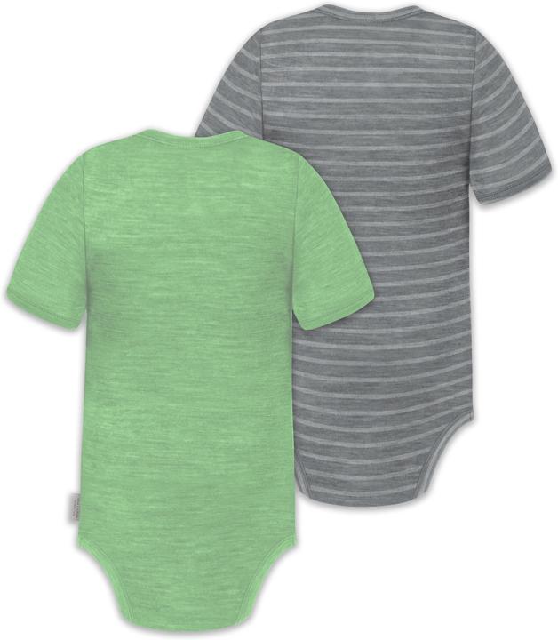 Produktbild Normani 2er Set Baby Merino Kurzarmbody „Tihoi" - 9317 (62)