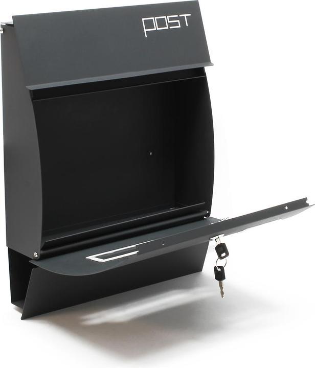 Actual product image Wiltec Mailbox Set Stand Letterbox V4 Single Postbox Letter Mail