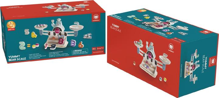 Immagine prodotto Topbright Toys Scala dell'orso gommoso / Scala dell'orso gommoso PREMIO TOY 2023 (Tedesco, Inglese, Francese, Italiano, Spagnolo, Olandese, Slovacco, Ceco, Russo, Rumeno, Serbo, Svedese, Sloveno, Norvegese, Bosniaco, Croato, Bulgaro, Lituano)