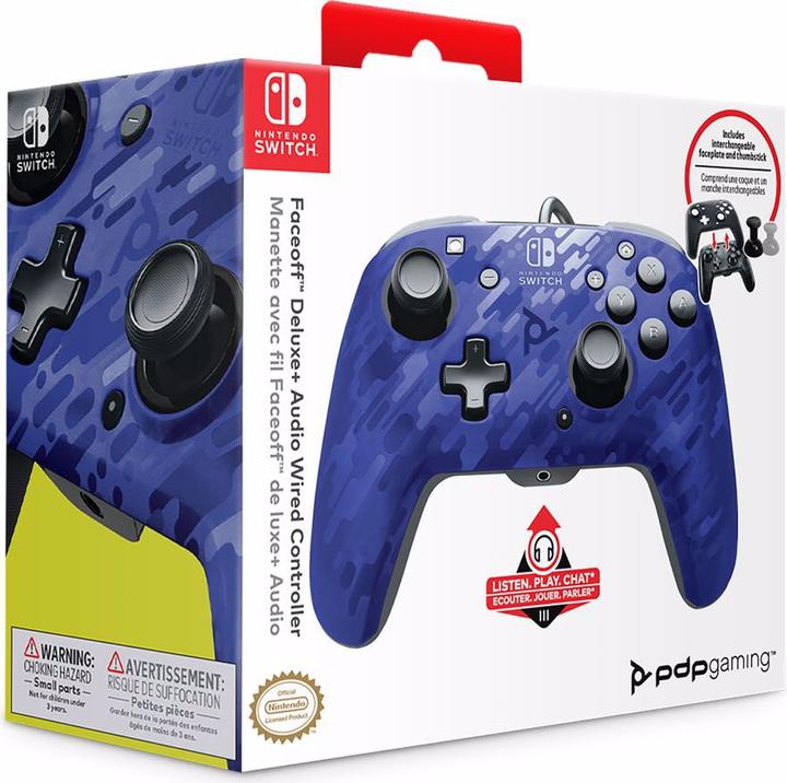 Produktbild PDP FaceOff Deluxe + Audio (Switch)