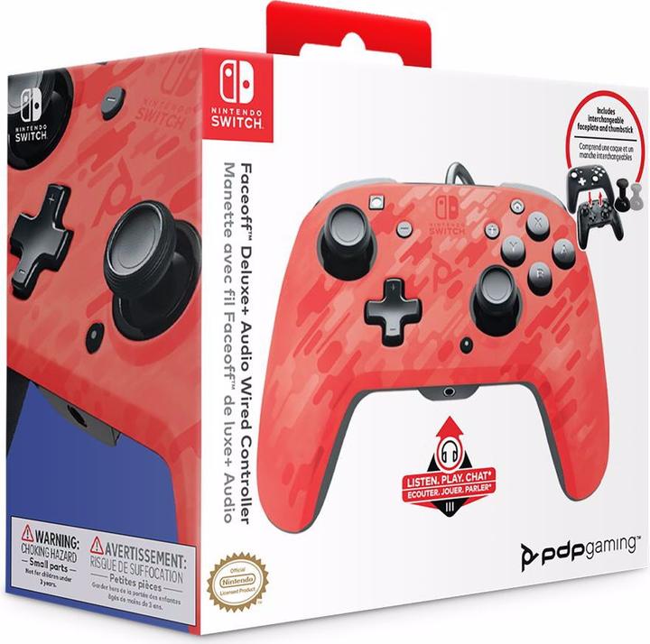Actual product image PDP FaceOff Deluxe + Audio (Switch)