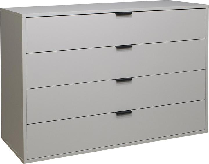 Chalk grey matt lacquer