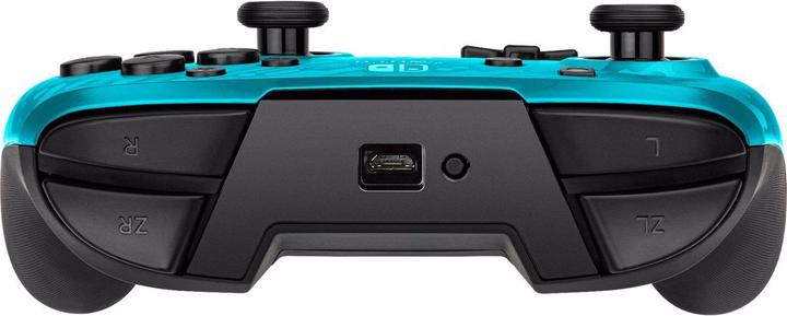 Produktbild PDP Faceoff Wireless Deluxe Controller - Neon Blue Camo (Switch)