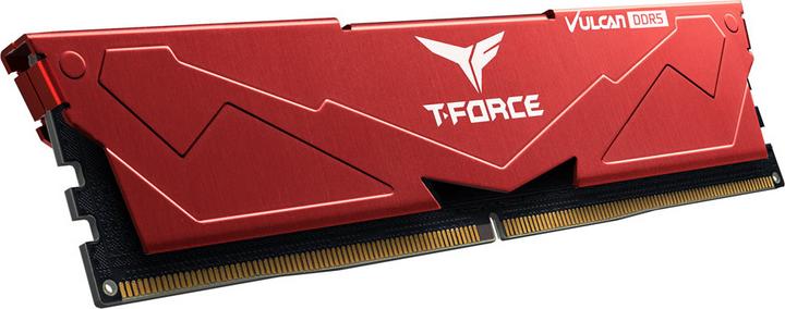 Produktbild Team Group RAM Team D5 6000 32GB C38 Vulcan red (1 x 32GB, 6000 MHz, DDR5-RAM)