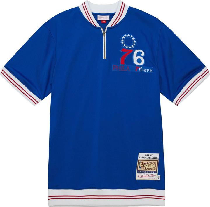 Produktbild Mitchell & Ness M&N Authentic Shooting Shirt Philadelphia 76ers 1966-67 - XX (XXL)