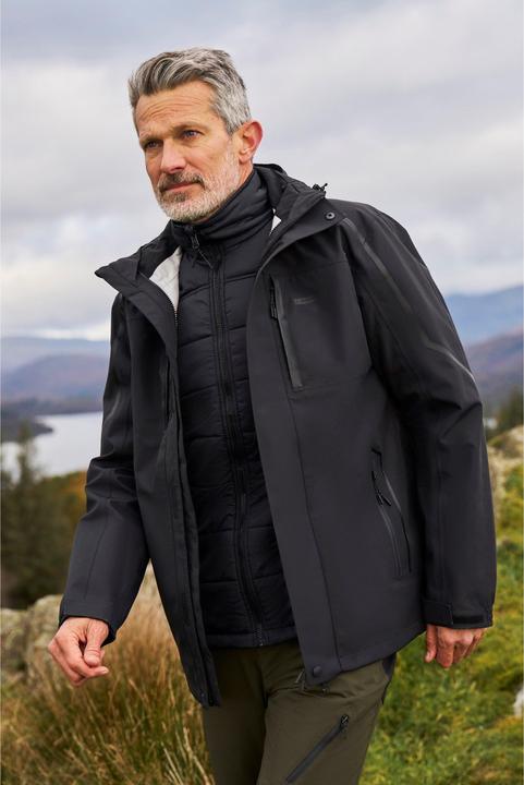 Immagine prodotto Mountain Warehouse Zenith Extreme III Giacca Imbottita 3 In 1 Uomo (XS)
