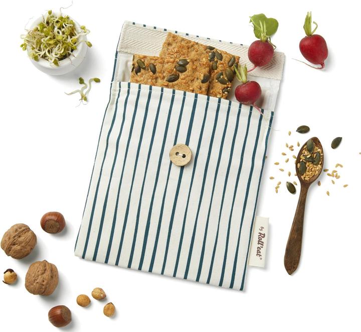 Immagine prodotto Roll'Eat Borsa per il pranzo Snack'n'Go Mare Etnia