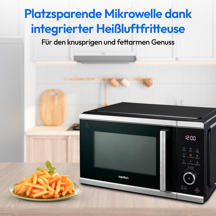 Actual product image Medion MD 11499 Microwave with grill and hot air fryer (25 l)