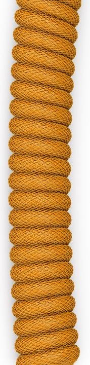Image du produit Glorious PC Gaming Race Coiled Cable Glorious Gold, USB-C auf USB-A Spiralkabel