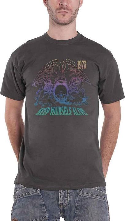 Immagine prodotto Queen Maglietta unisex da adulto Keep Yourself Alive in cotone (L)