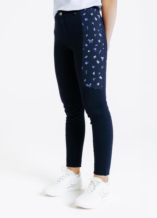 Image du produit Fouganza Pantalon équitation enfant MAGIC - print bleu (140)