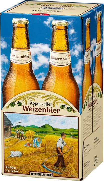 Appenzeller Bier Weizenbier Bio (4 x 50 cl)