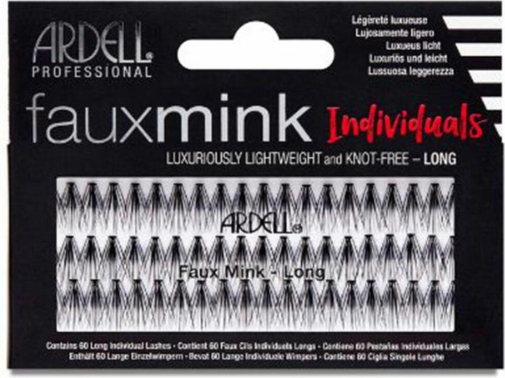 Immagine prodotto Ardell Ciglia finte visone individuali lunghe nere 25g (Ciglia artificiali)