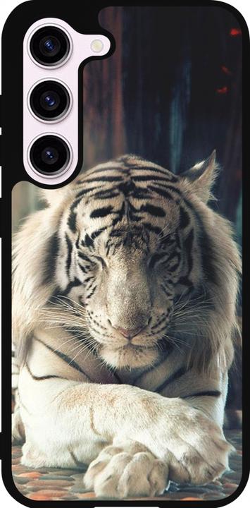 Image du produit PhoneLook Coque Silicone rigide noir Zen Tiger (Samsung Galaxy S23)