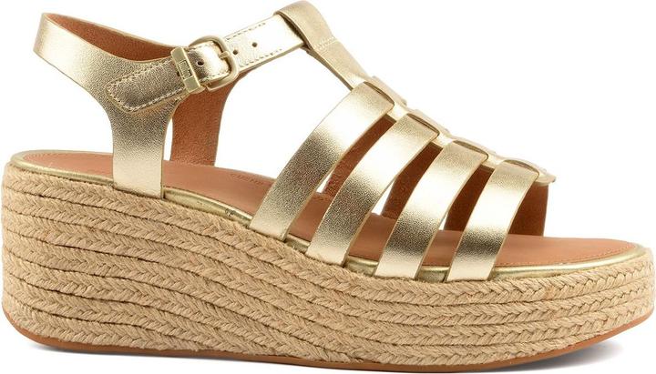 Produktbild Fitflop Platfforms Espadr. Leather Fisherman Wedge Sandals (39)