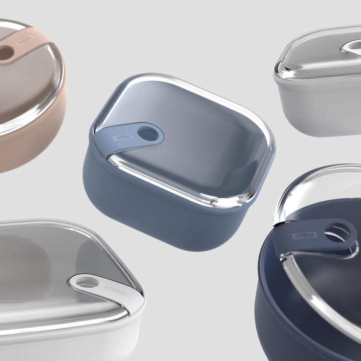 Actual product image Rotho Casserole dish Ela corner.1l rose (1 l)