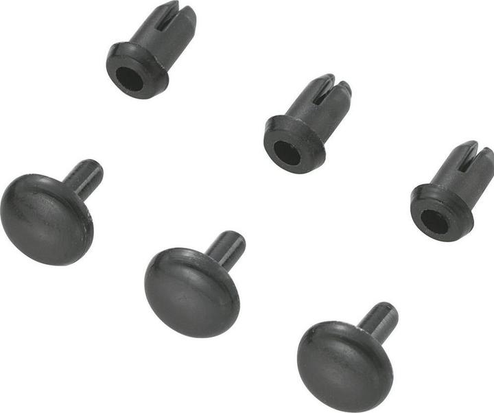 Actual product image Tru Components TC-SRR-355K203 Expanding rivet Hole Ø 3mm Black 1000pcs.