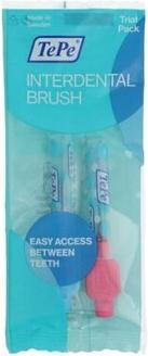 Produktbild TePe Interdental Brushes Normal 0.4 Mm + 0.6 Mm 2 Pcs (2 x, 0.60 mm)