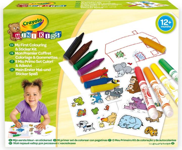 Actual product image Crayola Mini Kids - paint and sticker set