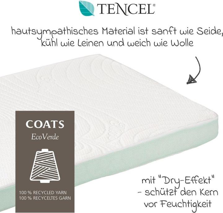 Produktbild Alvi Babymatratzen & Kindermatratzen 4-tlg. Matratzen-Set für Kinderbett 70x140 (70 x 140 cm)