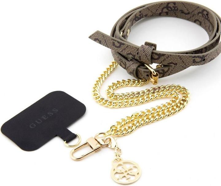Guess GUUC4MG4EW Cinturino universale CBDY marrone/marrone 4G Catena