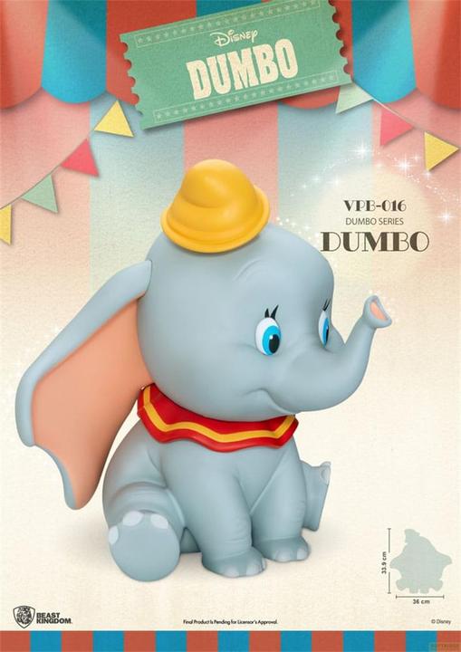 Immagine prodotto Beast Kingdom Salvadanaio Disney in vinile funzionale Dumbo 34 cm (34cm)