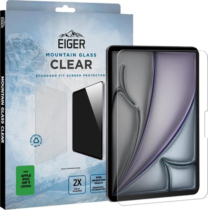 Produktbild Eiger Mountain Glass Clear Tablet (1 Stück, iPad Air 11 2024 (M2))