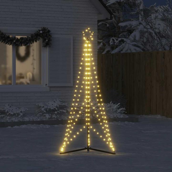 Image du produit VidaXL Illumination du sapin de Noël 363 LED blanc chaud 182 cm