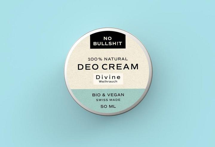 Actual product image NO BULLSH!T Deo Cream Divine (Crème, 50 ml)