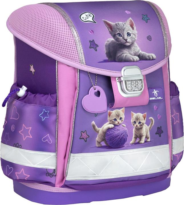 Immagine prodotto Belmil CLASSY Schulrucksack-Set Little Kittens (19 l)