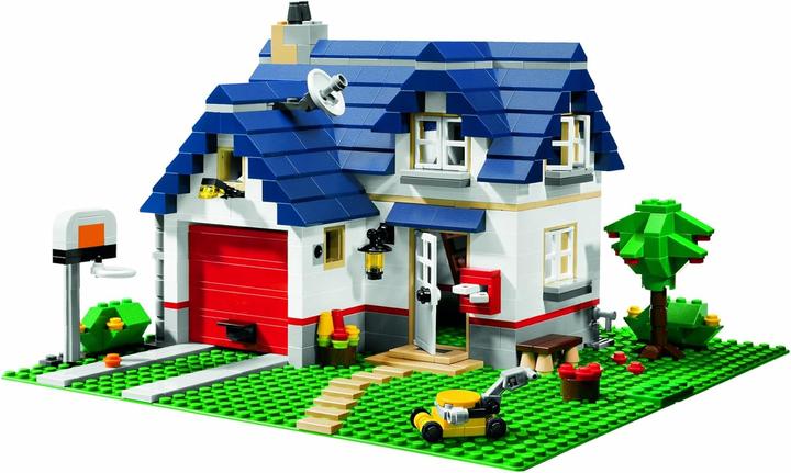 Produktbild LEGO Haus mit Garage (5891, LEGO Creator 3-in-1)