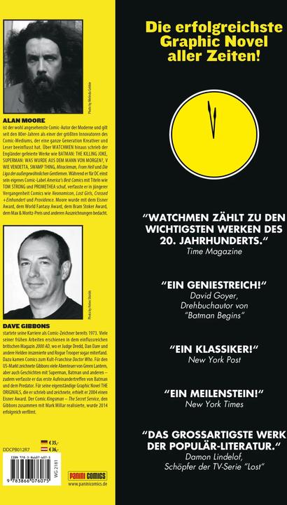 Produktbild Panini Watchmen (Deutsch, Alan Moore, 2008)