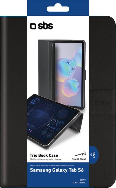 Image du produit SBS Housse de protection en forme de livre pour la Samsung Galaxy Tab S6 (Onglet Galaxy S6)