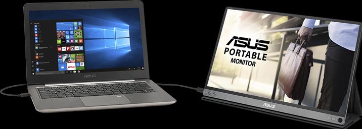 Image du produit ASUS ZenScreen MB16AC (1920 x 1080 pixels, 16")