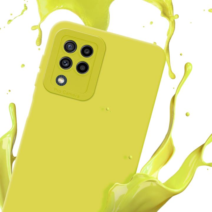 Productafbeelding Cadorabo Hoesje voor Samsung Galaxy M22 / M32 4G in TPU Fluid LM162 Style (Samsung Galaxy M22, Samsung Galaxy A32)