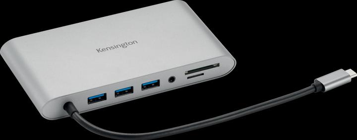 Kensington Docking station mobile USB-C 8-in-1 UH1440p (USB-C, 3 Porti)