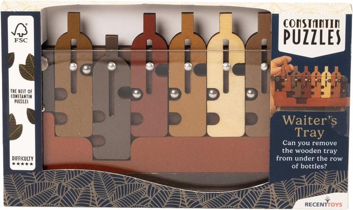 Immagine prodotto Recent Toys Il vassoio del cameriere - Puzzle (Italiano, Tedesco, Francese)