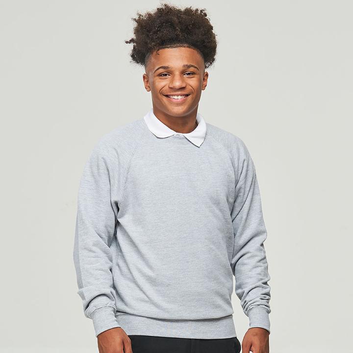 Actual product image Awdis Academy round neck sweatshirt (S)