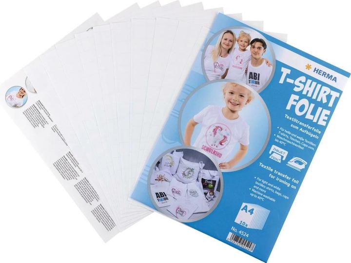 Produktbild HERMA T-Shirt Folie A4