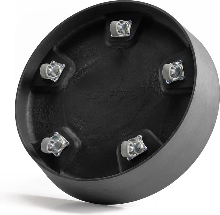 Actual product image Ecopots Saucer on Wheels
