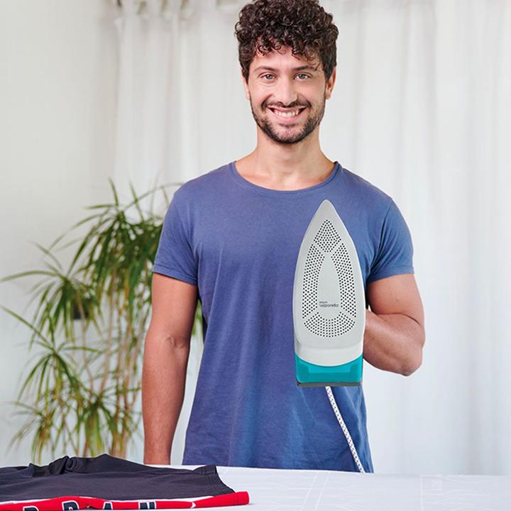 Actual product image Polti Iron PLEU0252 Vaporella Quick & Slide QS210 Steam Iron, 2400 W, Water tank capacity 350 ml, Cont (2400 W, 40 g/min)