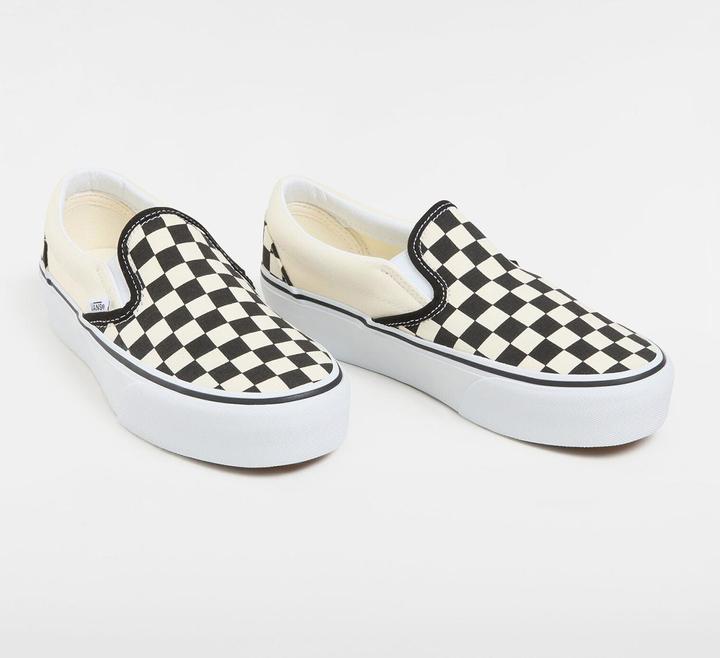 Vans UA Classic Slip-On Platform Blk&WhtChckerboard/Wht (44)