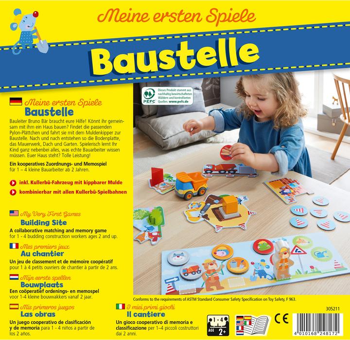 Produktbild Haba Meine ersten Spiele- Baustelle (Deutsch)